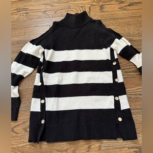 Chicos new with tags striped sweater
